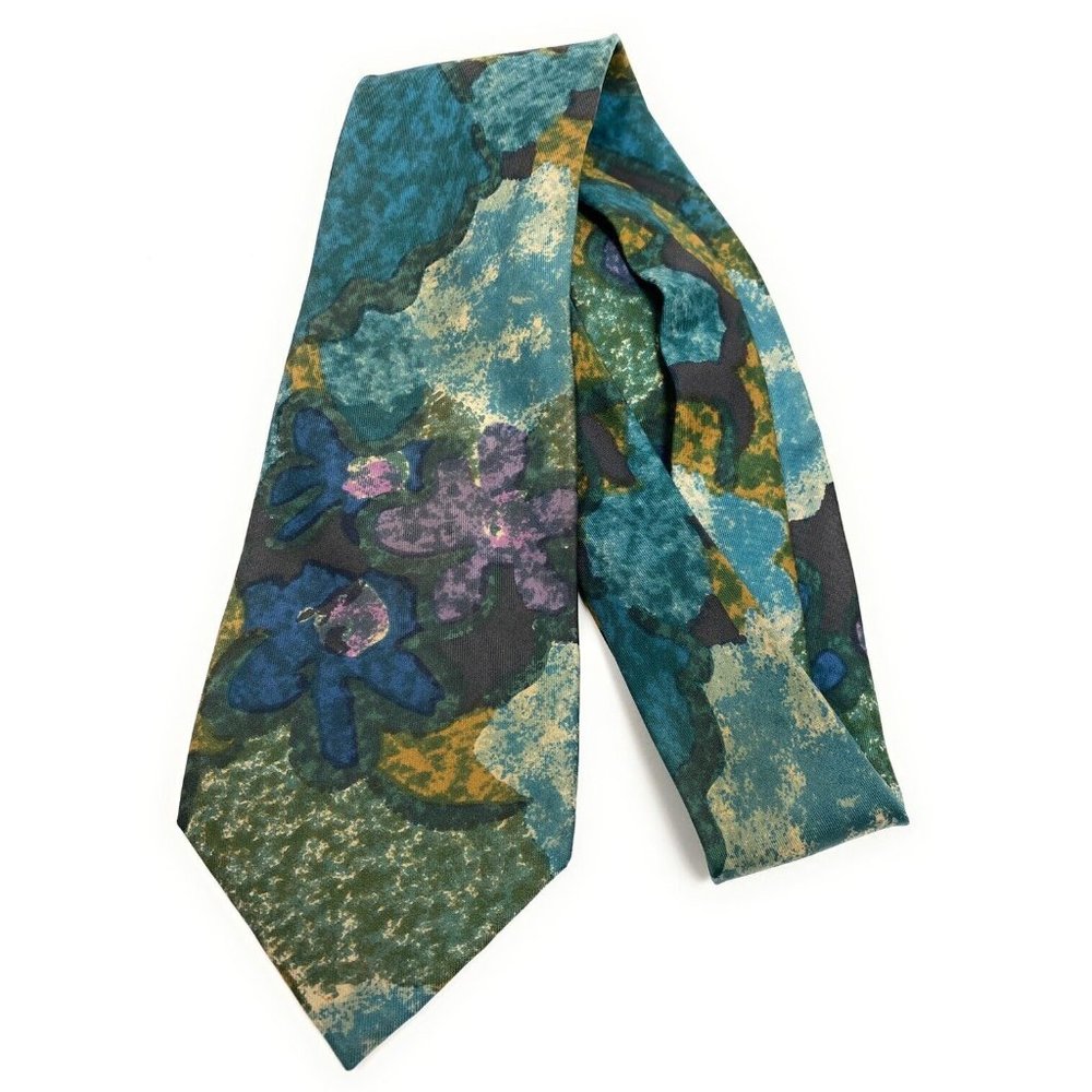 Welch Margetson Necktie Silk Made in London 58"L 3.5"W